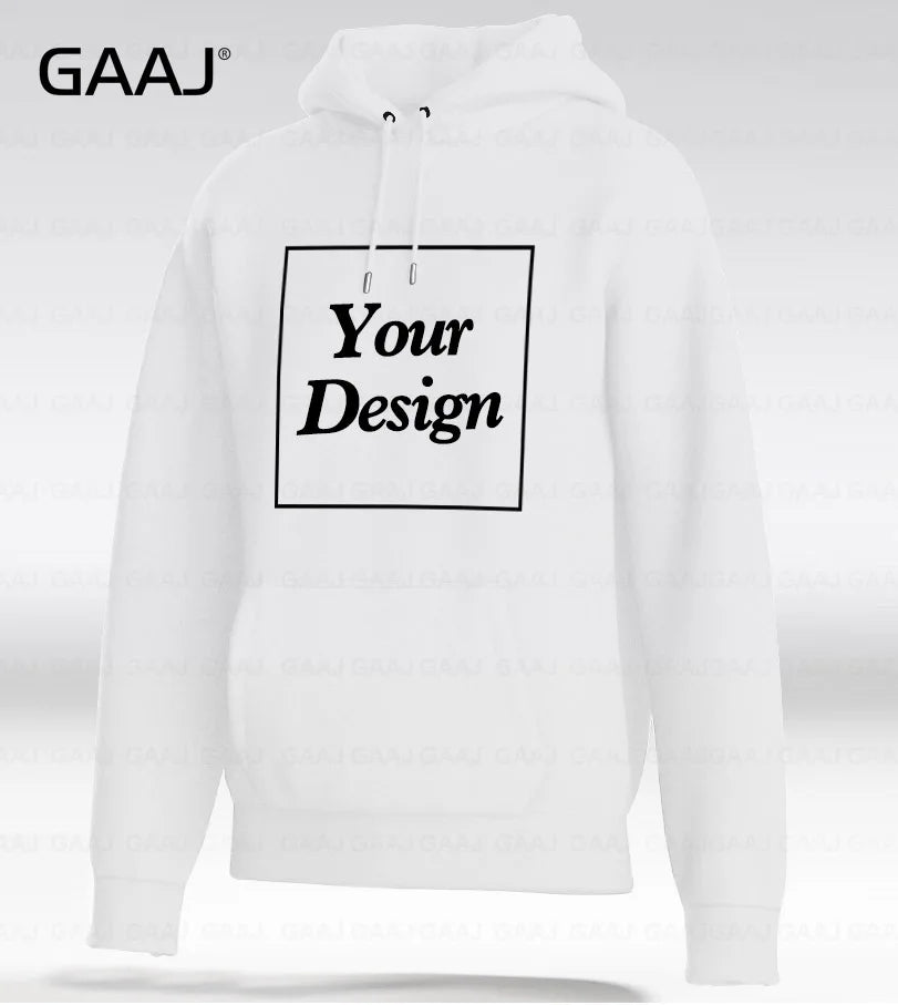 Custom Cotton Hoodie - Personalized Logo/Design Sweatshirt (Unisex)