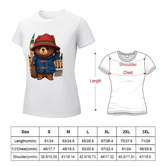 Paddington Bear London T-Shirt - Summer Hippie Style