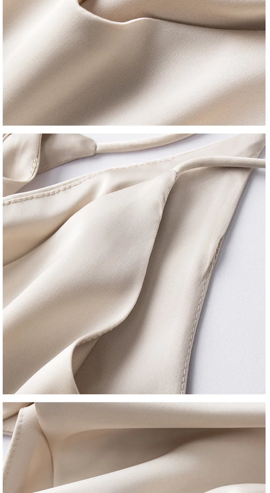 2024 Summer V-Neck Crop Top - Sleeveless Slim Fit, Y2K Style