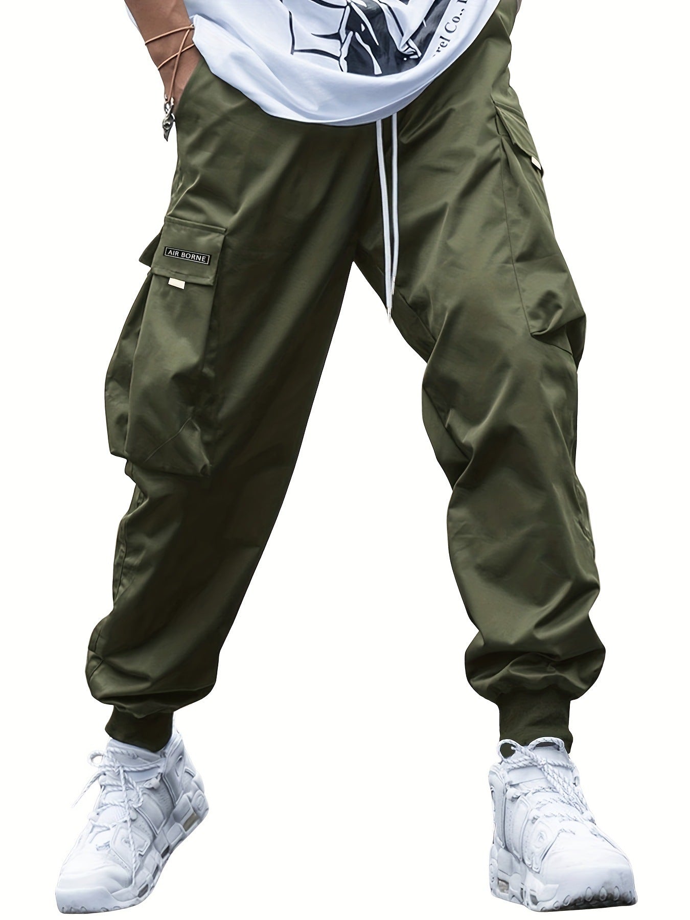 Oversized Cargo Multi-pocket Men's Casual Pants