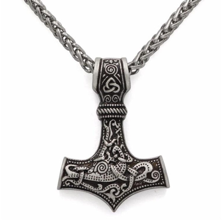 Hammer Necklace Stainless Steel Necklace