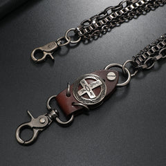 Punk Metal Denim Waist Chain