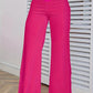 Y2K Flared Pants - High-Waist Mesh Patch Trousers (2024)