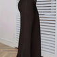 Y2K Flared Pants - High-Waist Mesh Patch Trousers (2024)
