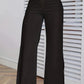 Y2K Flared Pants - High-Waist Mesh Patch Trousers (2024)