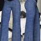 Y2K Flared Pants - High-Waist Mesh Patch Trousers (2024)