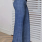 Y2K Flared Pants - High-Waist Mesh Patch Trousers (2024)