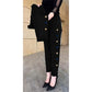 Winter Embroidered High-Waist Skinny Jeans - Stretch Elastic Denim Pants for Women (5XL)