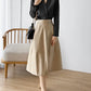 Silk Satin V-Neck Tunic - Long Sleeve, Office Chic