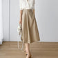 Silk Satin V-Neck Tunic - Long Sleeve, Office Chic