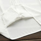 White Chiffon Blouse - Lapel Collar with Black Bow