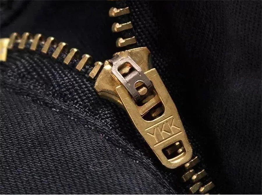 High-Waist Skinny Pencil Jeans - Stretch Denim Ankle-Length Pants