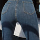 High-Waist Skinny Pencil Jeans - Stretch Denim Ankle-Length Pants