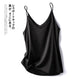 Real Silk V-Neck Camisole - Black & White, Spring/Summer 2023