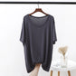 Plus Size Modal T-Shirt - Short Sleeve O-Neck Summer Top (XL-6XL)