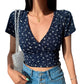 Casual V-Neck Summer Tank Top - Fashion Streetwear