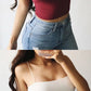 Summer Slim Fit Crop Top - Sleeveless Camisole with Spaghetti Straps