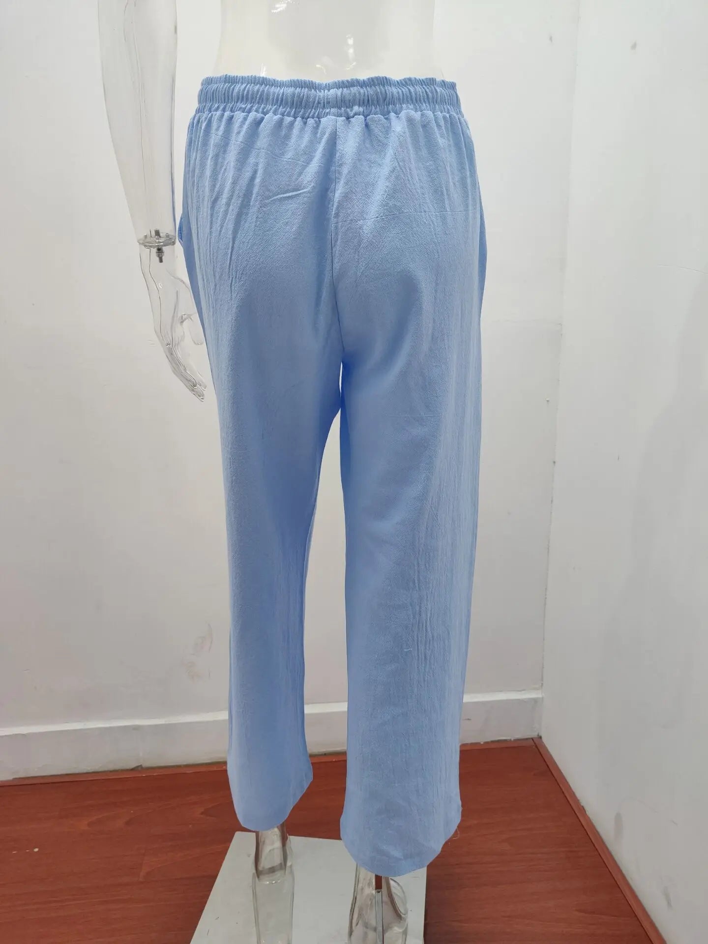 Casual Loose Cotton Linen Pants – Summer & Autumn European-American Style