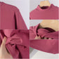Plus Size Mock Neck T-Shirt - Long Sleeve, Warm Autumn/Winter Base Layer (XL-8XL)