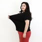 Plus Size Modal T-Shirt - Short Sleeve O-Neck Summer Top (XL-6XL)