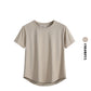 DRUR Quick-Dry Yoga Shirt - Round Neck, Short Sleeve Sportswear 2025