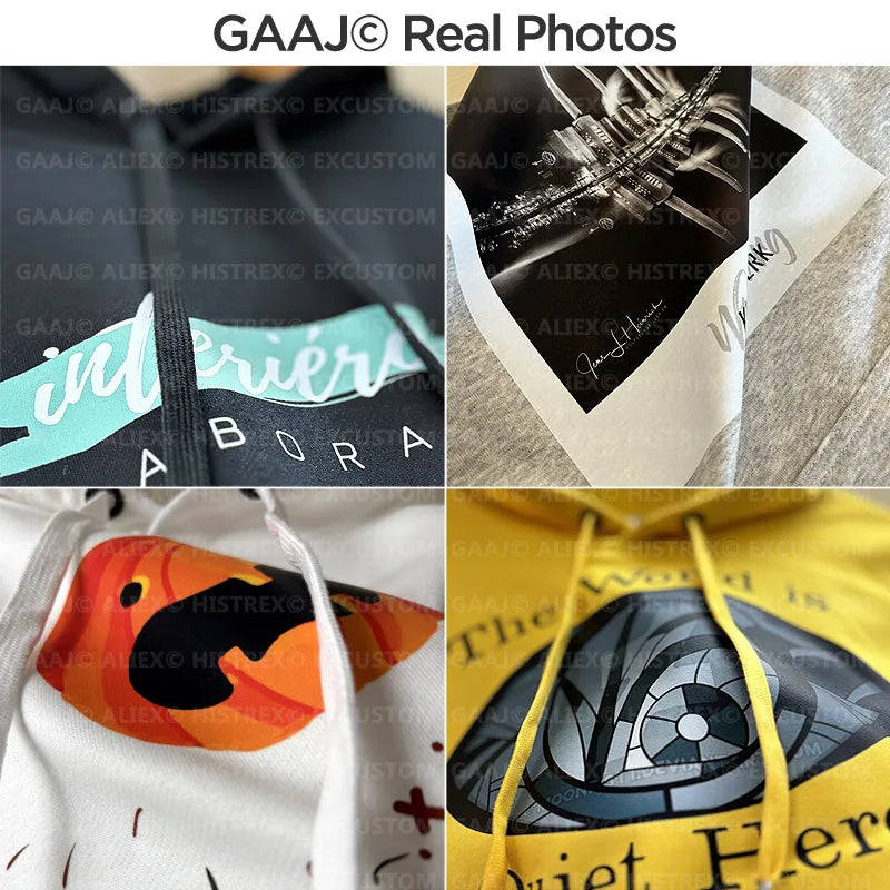 Custom Cotton Hoodie - Personalized Logo/Design Sweatshirt (Unisex)