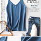 Cashmere Wool Camisole - V-Neck Knitted Base Vest (2023)