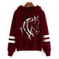 Horse Graphic Sweatshirt - Long Sleeve Casual Pullover