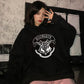 Hogwarts Y2K Hoodie - Oversized Velvet Fleece Sweatshirt
