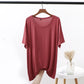 Plus Size Modal T-Shirt - Short Sleeve O-Neck Summer Top (XL-6XL)