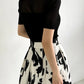 Ice Silk Polo Crop Top - Hollow-Out, Short Sleeve Korean Style
