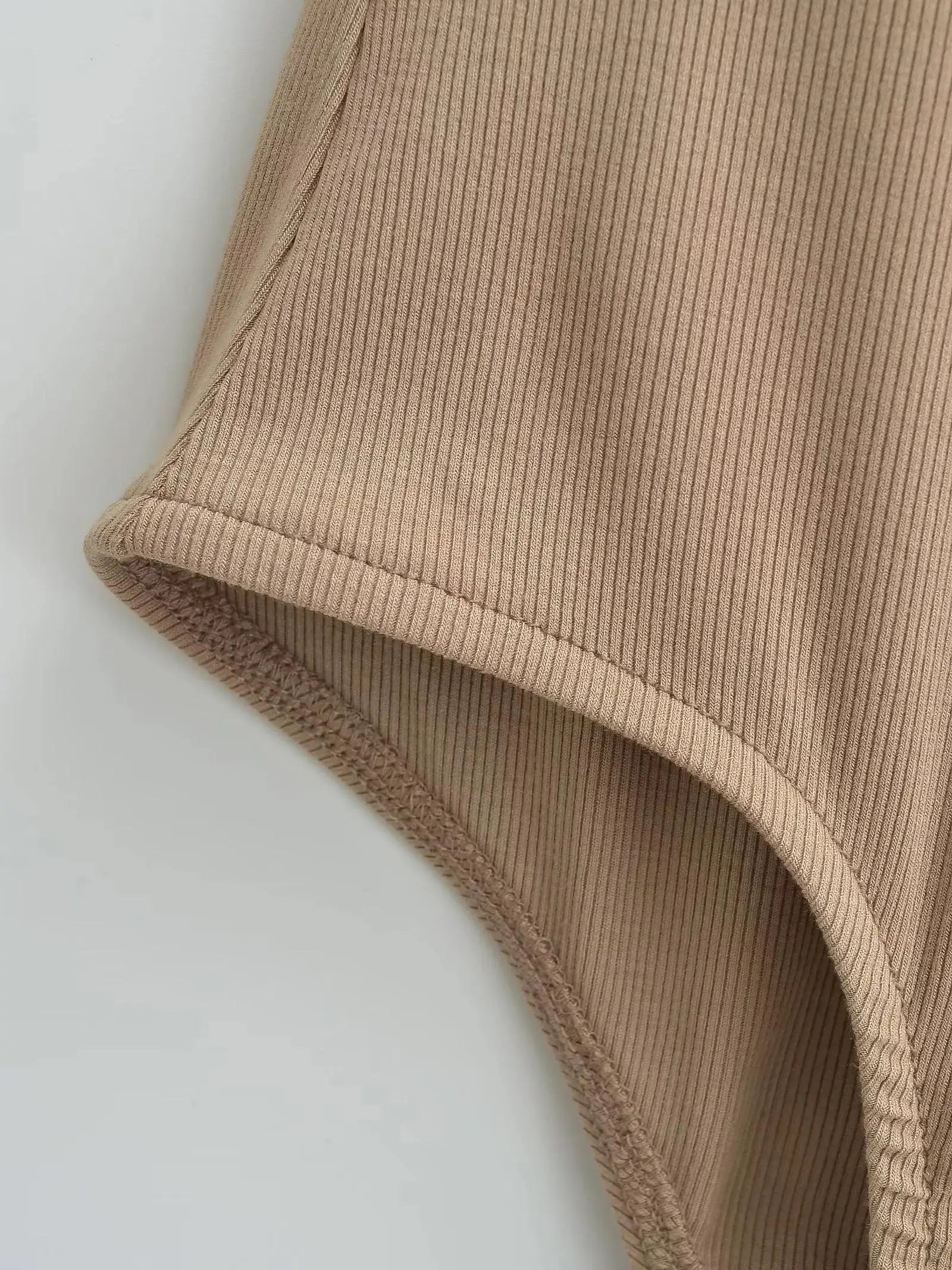 Stretchable Knit Bodysuit - Short Sleeve O-Neck Summer Basic (14 Colors)