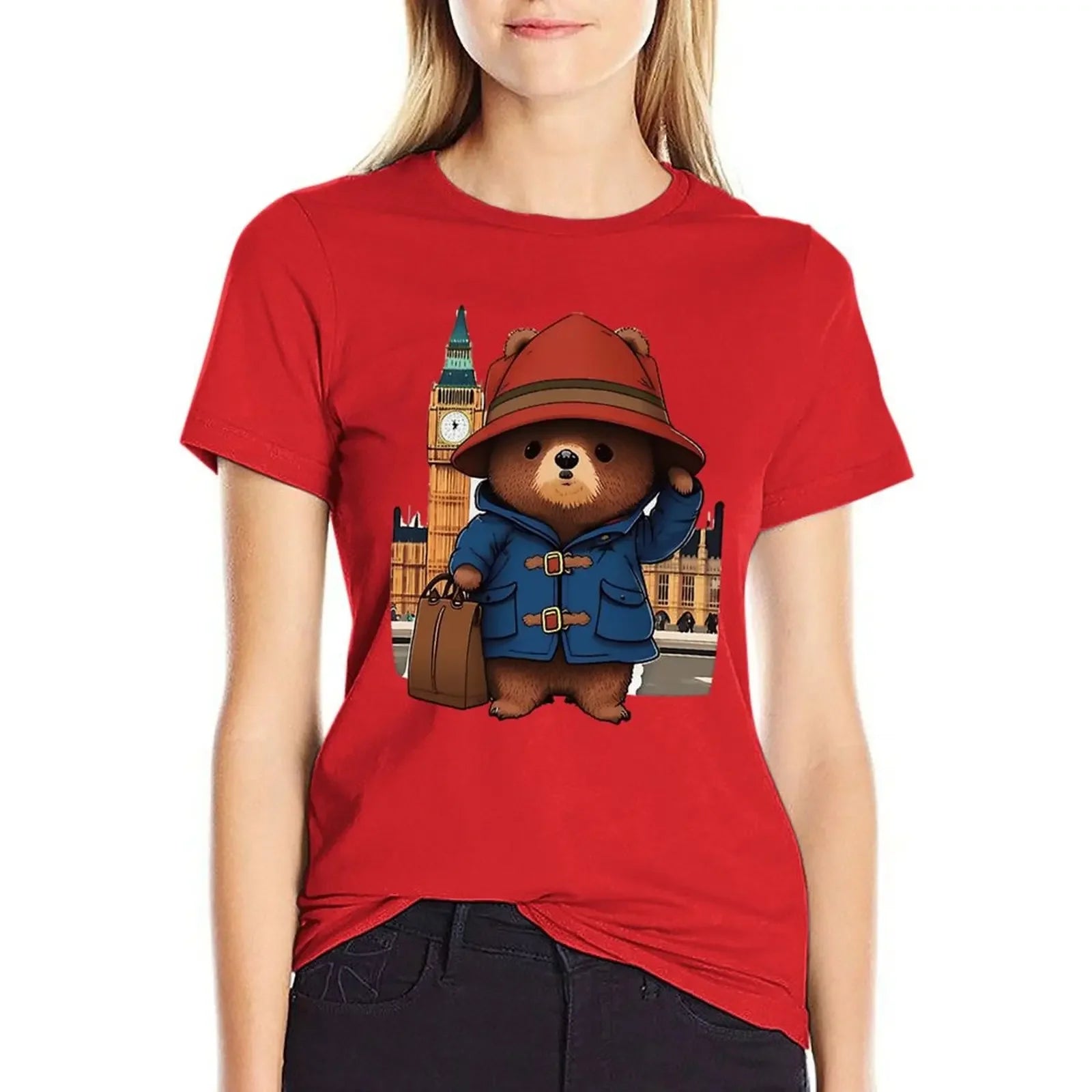 Paddington Bear London T-Shirt - Summer Hippie Style