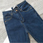 High-Waist Skinny Pencil Jeans - Stretch Denim Ankle-Length Pants