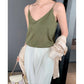 Real Silk V-Neck Camisole - Black & White, Spring/Summer 2023