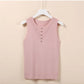 Elegant Knit V-Neck Tank Top - Sleeveless & Striped