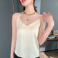 Real Silk V-Neck Camisole - Black & White, Spring/Summer 2023