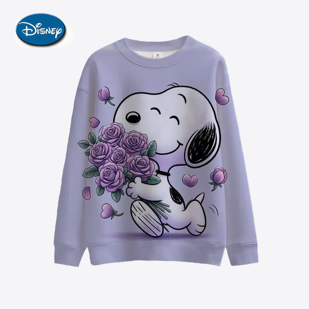 Disney Mickey Mouse Hoodie - Harajuku Style, Long Sleeve Sweatshirt