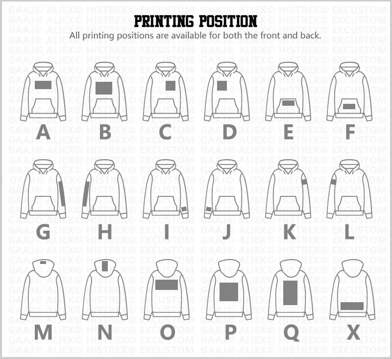 Custom Cotton Hoodie - Personalized Logo/Design Sweatshirt (Unisex)