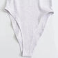 Long Sleeve Slim Jumpsuit - Casual Round Neck Bodysuit for Women