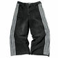 Y2K Striped Baggy Jeans - High-Waisted Gothic Hip-Hop Pants