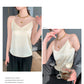 Real Silk V-Neck Camisole - Black & White, Spring/Summer 2023