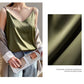 Real Silk V-Neck Camisole - Black & White, Spring/Summer 2023