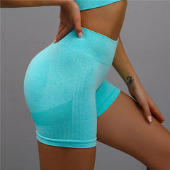 Seamless High-Waist Push-Up Shorts – Sculpt & Move with Confidence