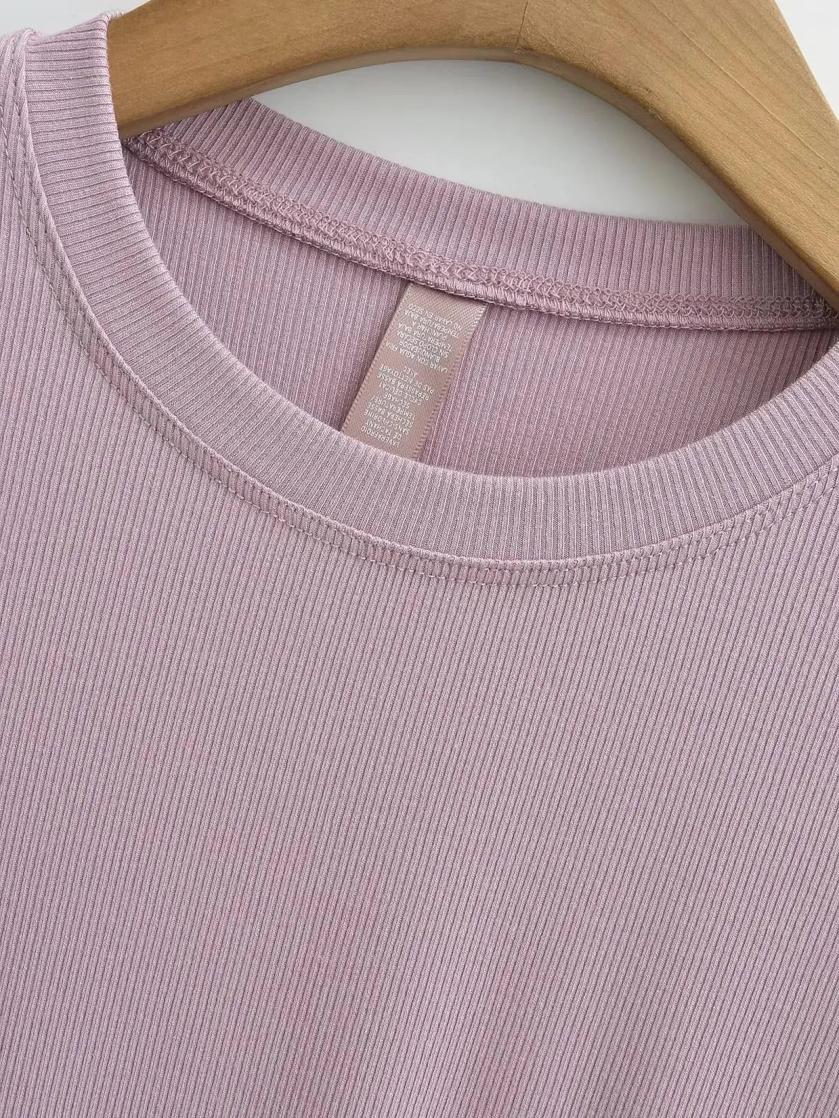 Stretchable Knit Bodysuit - Short Sleeve O-Neck Summer Basic (14 Colors)