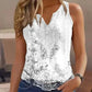2024 Painted V-Neck Camisole - Casual Summer Tank Top