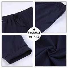 Trendy Hip Hop Sweatpants – Casual Print, Drawstring Waist, Versatile Trousers with Pockets