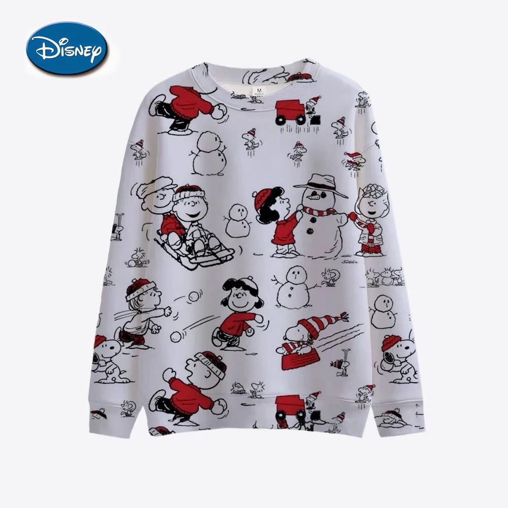 Disney Mickey Mouse Hoodie - Harajuku Style, Long Sleeve Sweatshirt