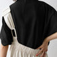 ZANZEA Cotton Turtleneck Blouse - Short Sleeve, Oversized Fit