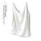 Satin Silk Lace Tank Top - V-Neck Sleeveless Camisole (S-3XL